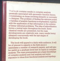 英語数学洋書 幾何学的関数理論における線形問題と凸性方法
【Linear Problems and Convexity Techniques in Geometric Function Theory】