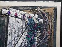 河内成幸 大判木版画『彼女(Ⅳ)』 限定50部