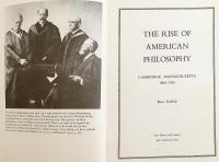 【英語洋書】 アメリカ哲学の興隆：マサチューセッツ州ケンブリッジ、1860-1930 『The rise of American philosophy, Cambridge, Massachusetts, 1860-1930』 ●ハーバード大学