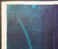 萩原英雄 大判木版画『作品 A (work) 』 限定50部