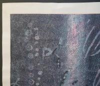 萩原英雄 大判木版画『古代の唄 No.10 (ancient song) 』 Ed.50の内、No.1