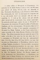 【サンスクリット・英語洋書】 11世紀哲学者 ウダヤナ著「キラナーヴァリー」 『Kiraṇāvalī of Udayanācāryya』