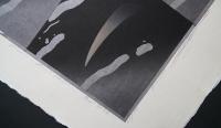 黒崎彰 木版画『虚の軌跡 (Traces in a Void)』W298 限定50部