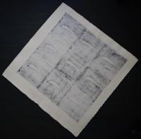 黒崎彰 木版画『虚の軌跡 (Traces in a Void)』W298 限定50部