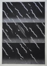 黒崎彰 大判木版画『夢の軌跡(Traces in the Dream)』W304 限定50部