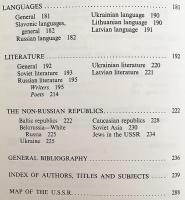 【英語洋書】 ロシア / ソ連：英語で書かれた書籍の厳選注釈付き書誌 『Russia / U.S.S.R. : a selective annotated bibliography of books in English』
