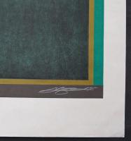 黒崎彰 大判木版画『魔法陣5(Magic Square)』W196　限定50部