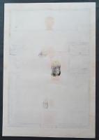 黒崎彰 大判木版画『魔法陣5(Magic Square)』W196　限定50部
