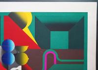 黒崎彰 大判木版画『失われた楽園3(Lost Paradise)』W129　限定40部