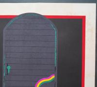 黒崎彰 木版画『失われた楽園8(Lost Paradise)』W136　作家保存版 限定10部