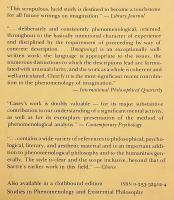 【英語洋書】 想像すること：現象学的研究 『Imagining : a phenomenological study』