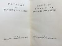 スペイン語・ドイツ語対訳洋書  十字架の聖ヨハネの詩【Gedichte des heiligen Johannes vom Kreuz】