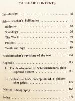 【英語洋書】 シュライアマハーの独白：『独白』英訳、批判的序論および付録付き 『Schleiermacher's soliloquies : an English translation of the Monologen, with a critical introduction and appendix』