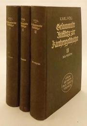 【ドイツ語・ラテン語 ひげ文字洋書 / 全3冊揃い】 教会史論文集 『Gesammelte Aufsätze zur Kirchengeschichte』