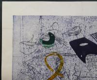 萩原英雄 木版画『サーカス No.4 (Circus)』 限定50部