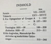 デンマーク語洋書 セーレン・キェルケゴール文書集 全16巻25冊揃【Søren Kierkegaards Papirer】