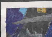 萩原英雄 木版画『コンポジションB (Composition)』 限定30部
