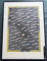黒崎彰 大判木版画『二つの時の間にB (Between Moments)』W328 Ed.90の内,No.1