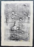 黒崎彰 大判木版画『二つの時の間にB (Between Moments)』W328 Ed.90の内,No.1