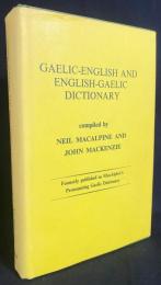 洋書 ゲール語-英語・英語-ゲール語辞典【Gaelic-English and English-Gaelic Dictionary】