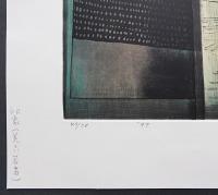 深沢幸雄 佐倉市立美術館所蔵作 大判色彩銅版画『印象(美しい若者)』限定75部