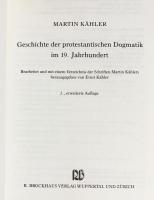 ドイツ語洋書 19世紀におけるプロテスタント教義学の歴史【Geschichte der protestantischen Dogmatik im 19. Jahrhundert】