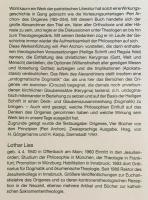 ドイツ語洋書 オリゲネスの『ペリ・アルコーン(諸原理について)』： 非教条的な教義学【Origenes' "Peri archon" : eine undogmatische Dogmatik】