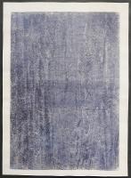 萩原英雄 木版画(両面刷り)『悪の華(6) 鉄線花(Clematis)』限定30部