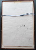 萩原英雄 大判木版画『コンポジションH (Composition)』 限定30部