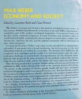 英語洋書 経済と社会：理解社会学の概要 全2巻揃【Economy And Society : an outline of interpretive sociology】