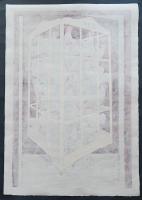 河内成幸 大英博物館所蔵作 大判木版画(凸凹摺り)『Give up(Ⅰ)』限定30部 