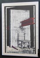 河内成幸 大英博物館所蔵作 大判木版画(凸凹摺り)『H公Ⅱ(Figure H)』限定30部
