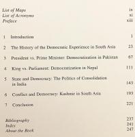 【英語洋書】 南アジアにおける民主主義の構築：インド、ネパール、パキスタン 『Building democracy in South Asia : India, Nepal, Pakistan』