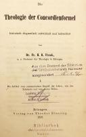 【ドイツ語洋書】 和協信条の神学：歴史と教義の展開および考察 『Die Theologie der Concordienformel historisch-dogmatisch entwickelt und beleuchtet』 1858年刊