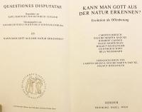 【ドイツ語洋書】 自然から神を認識することは可能か：進化という啓示 『Kann man Gott aus der Natur erkennen? : Evolution als Offenbarung』