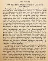 【ドイツ語洋書】 プロテスタント神学の宗教哲学 『Religionsphilosophie evangelischer Theologie』
