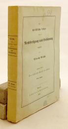 【ドイツ語 ひげ文字洋書】 教義の聖書的内容 『Der biblische Stoff der Lehre』　1900年刊