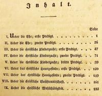 【ドイツ語 ひげ文字洋書】 キリスト教家庭に関する説教 『Predigten über den christlichen Hausstand』　F. シュライアマハー著　1826年