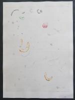萩原英雄 木版画『星月夜 No.12 (Starlit night)』Ed.50の内,No.1
