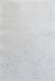 萩原英雄 第5回リュブリアナ国際版画ビエンナーレ出品 大判木版画(両面刷り)『鎧える人 No.6』限定30部