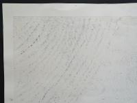 萩原英雄 第5回リュブリアナ国際版画ビエンナーレ出品 大判木版画(両面刷り)『鎧える人 No.6』限定30部