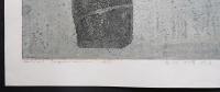 萩原英雄 大判木版画『古代の唄 No.6 (ancient song)』限定50部