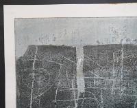 萩原英雄 大判木版画『古代の唄 No.6 (ancient song)』限定50部