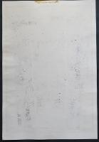 萩原英雄 大判木版画『古代の唄 No.6 (ancient song)』限定50部