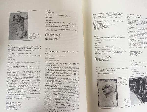 ミケランジェロ素描全集 第1,2巻(全4巻の内)(シャルル・ド・トルネイ