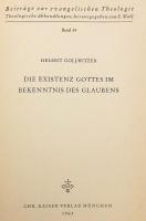 【ドイツ語洋書】 信仰告白における神の存在 『Die Existenz Gottes im Bekenntnis des Glaubens』