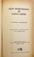 【英語洋書】 ジャイナ論理学の新展開 『New dimensions in Jaina logic』