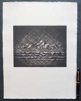 中林忠良 銅版画『出港するS.E.A.』 限定50部