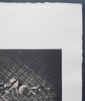 中林忠良 銅版画『出港するS.E.A.』 限定50部