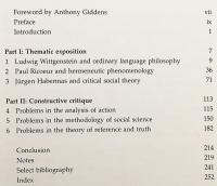 【英語洋書】 批判的解釈学：ポール・リクールとユルゲン・ハーバーマスの思想研究 『Critical hermeneutics : a study in the thought of Paul Ricoeur and Jürgen Habermas』